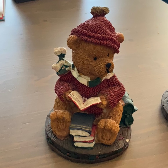 3 for $20 item - Christmas Teddy Bear Figurines - Picture 2 of 9